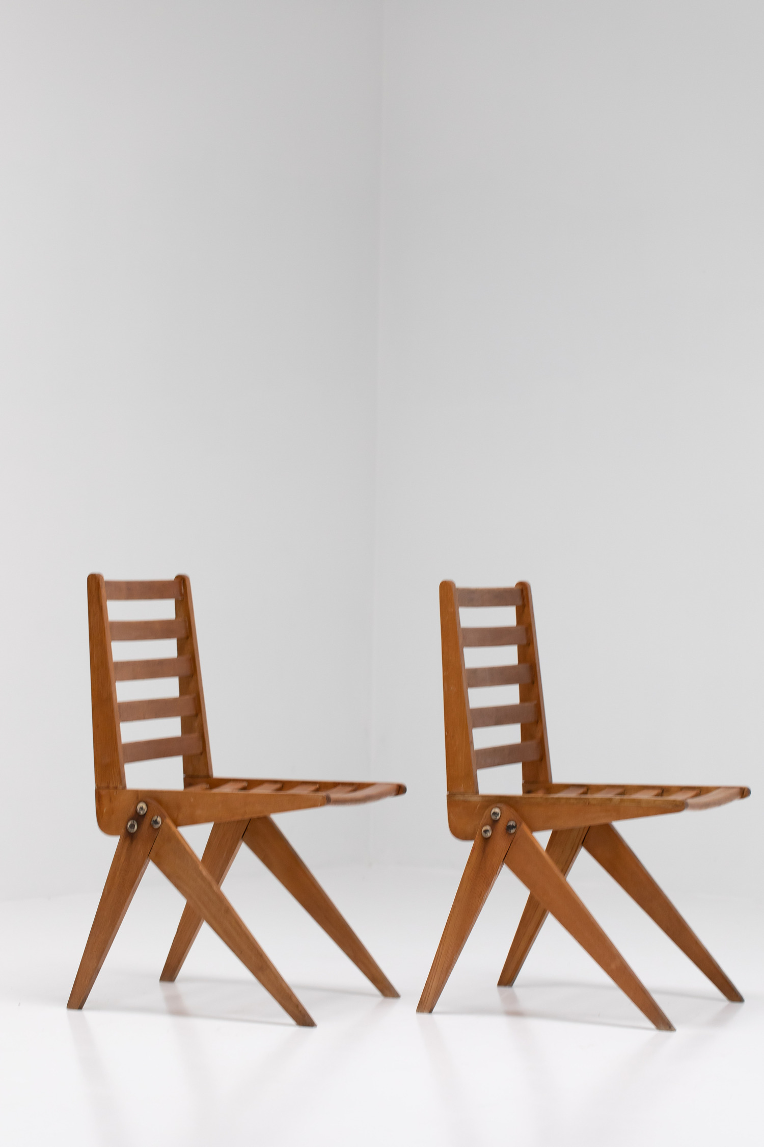 Pierre Jeanneret chairs 